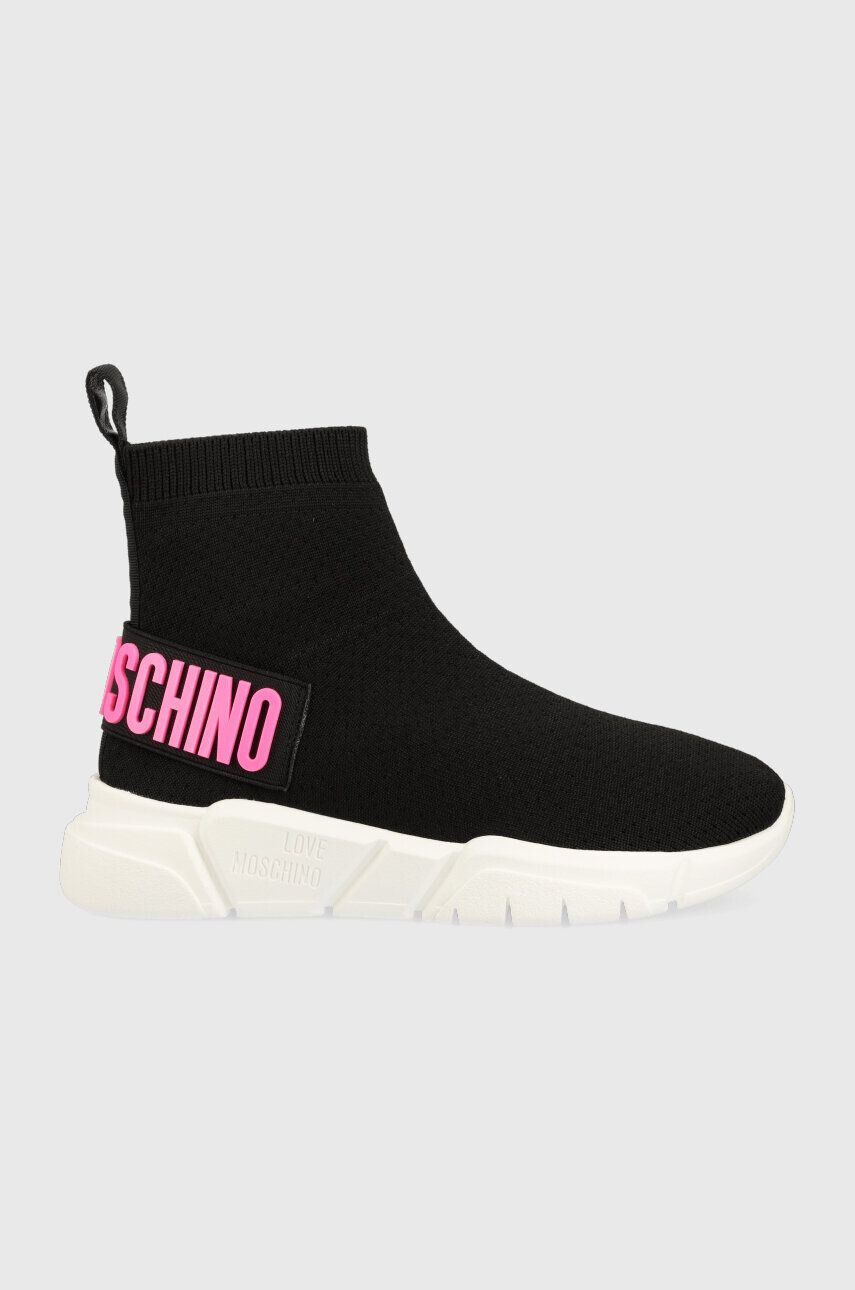 Love Moschino Маратонки Sneakerd Running 35 в черно JA15493G1G - Pepit.bg