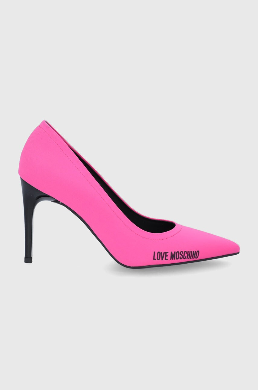 Love Moschino Обувки с висок ток - Pepit.bg