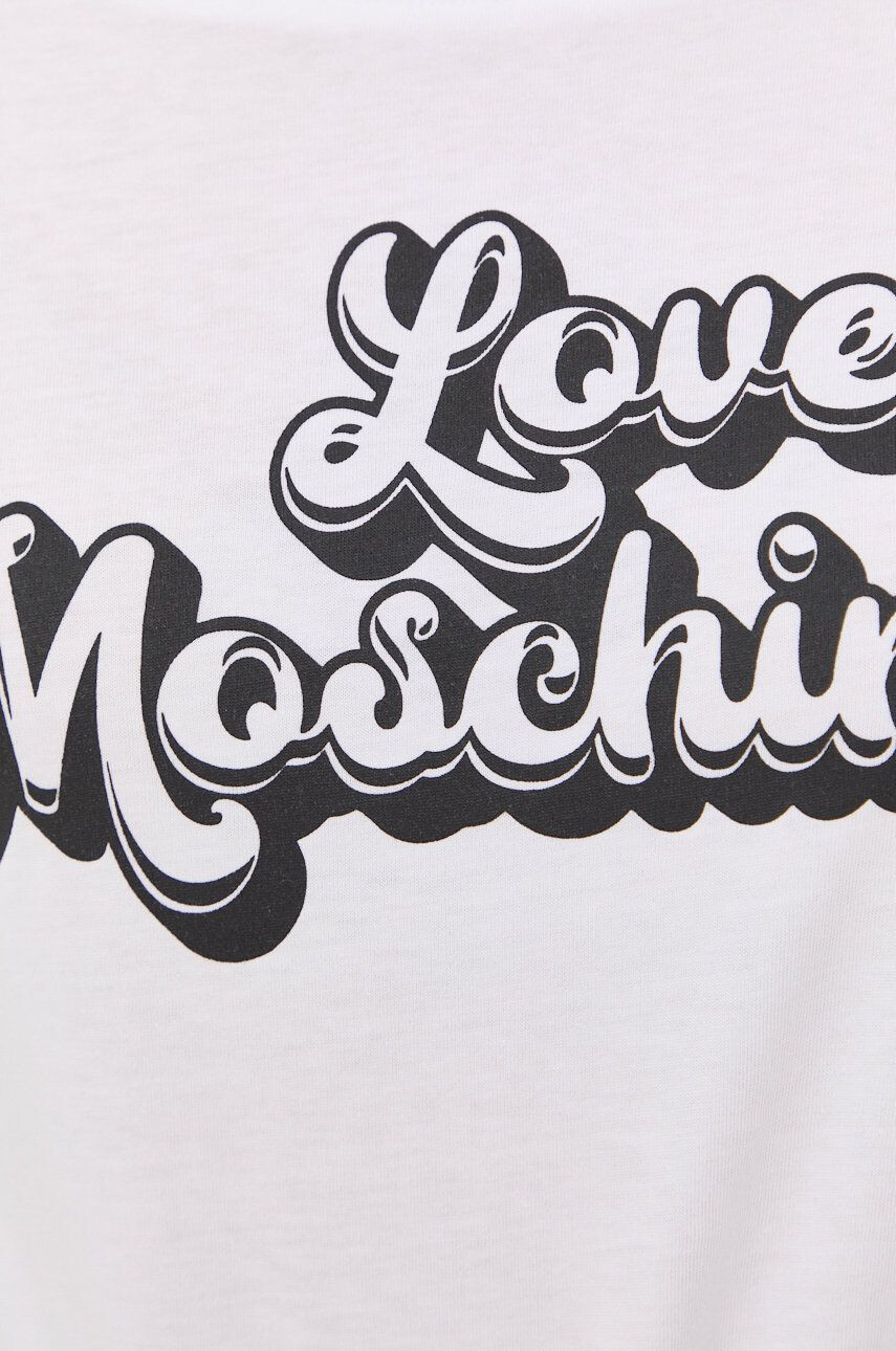 Love Moschino Памучна тениска - Pepit.bg