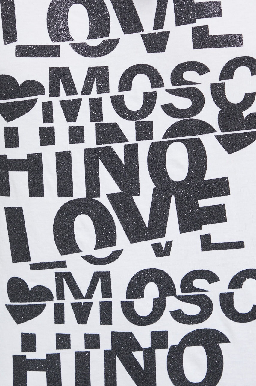 Love Moschino Памучна тениска - Pepit.bg