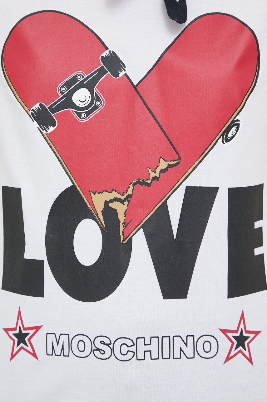 Love Moschino Памучна тениска - Pepit.bg
