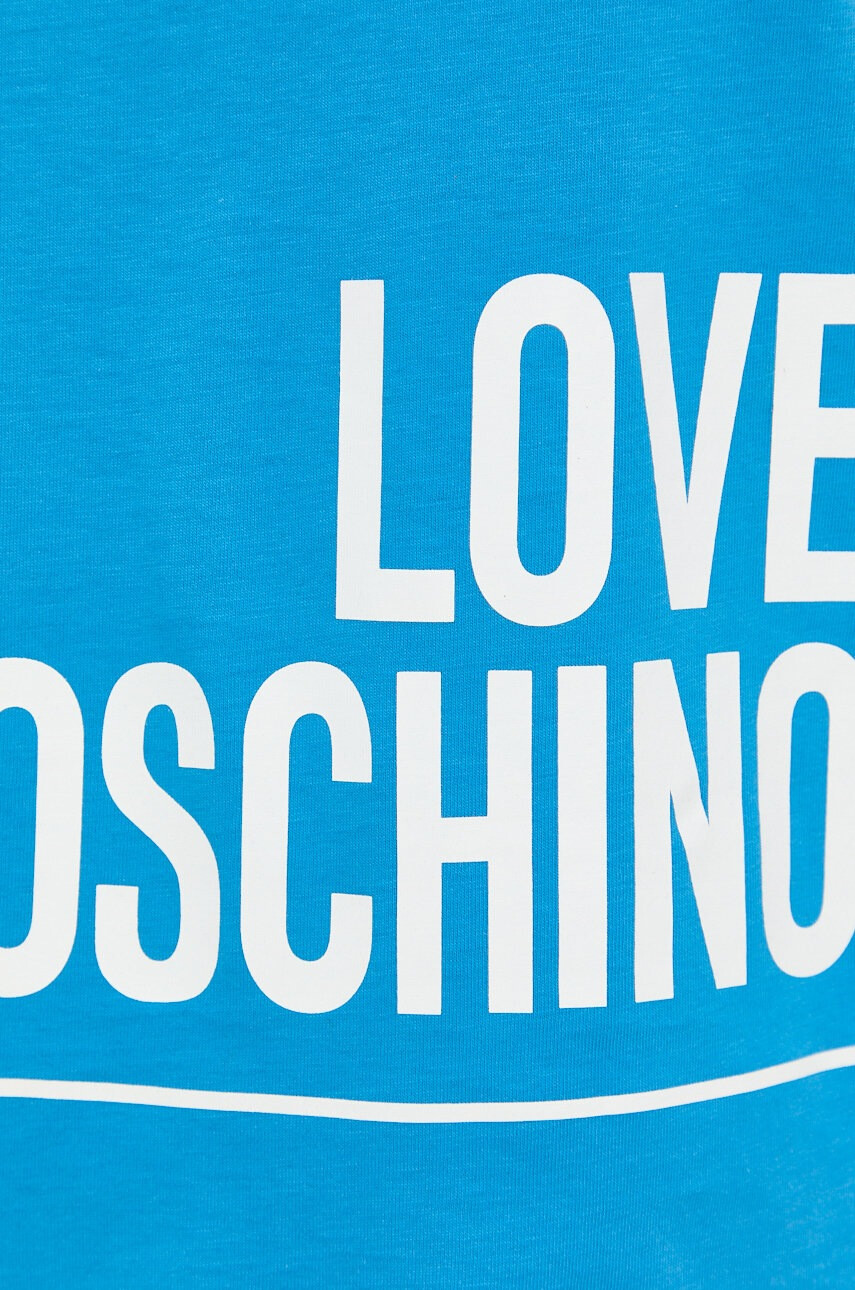 Love Moschino Памучна тениска - Pepit.bg