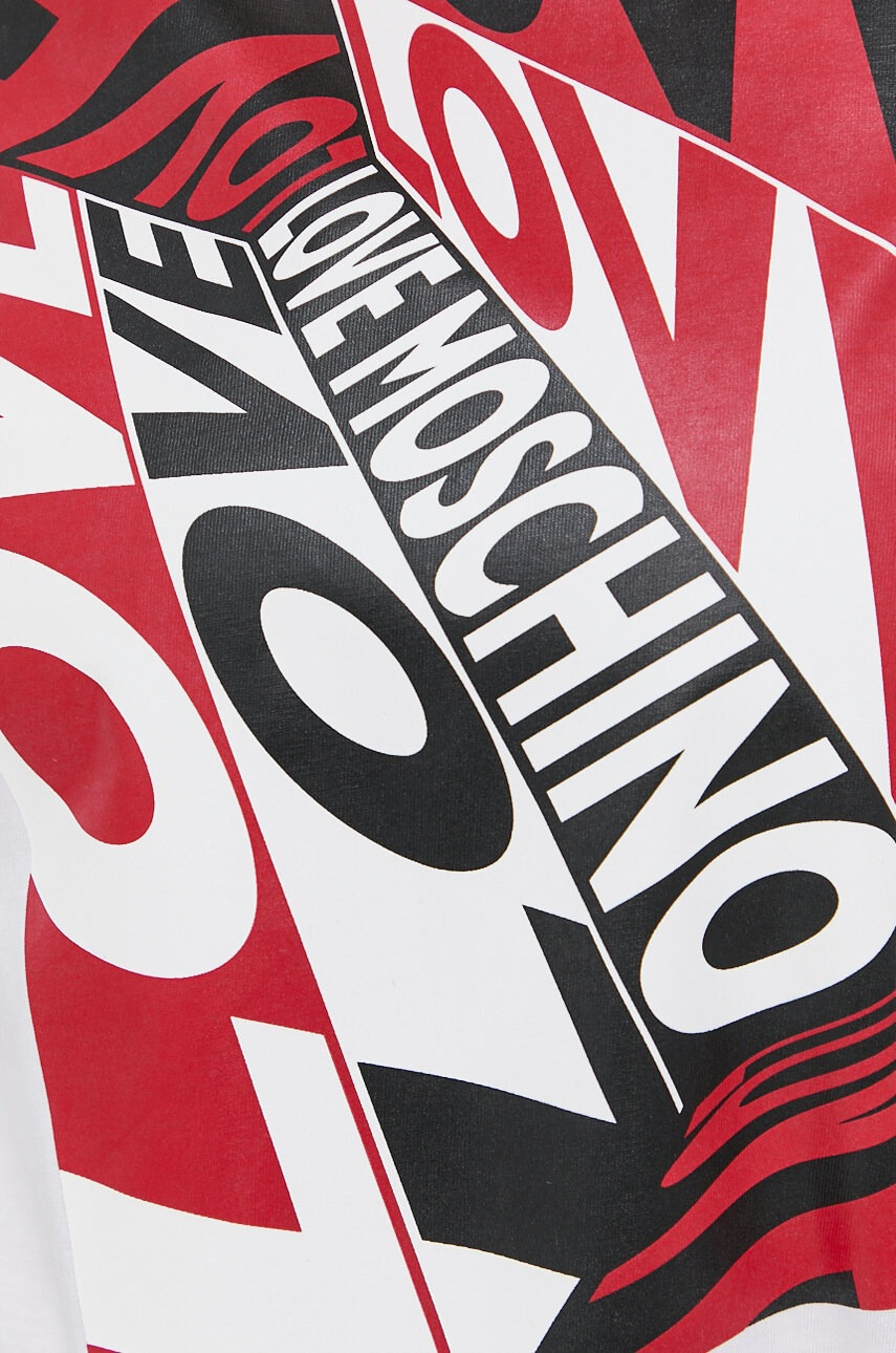 Love Moschino Памучна тениска - Pepit.bg