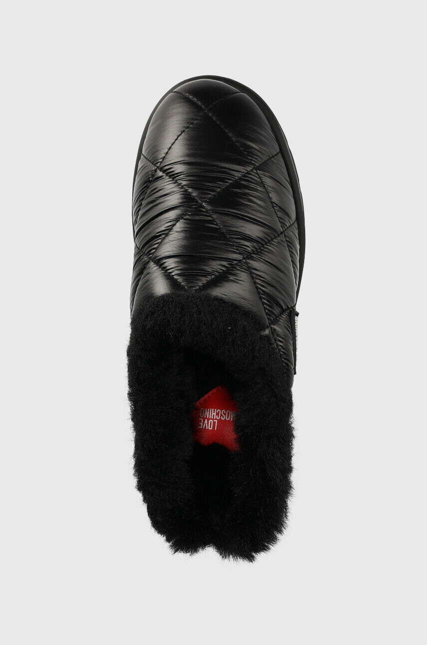Love Moschino Пантофи в черно - Pepit.bg