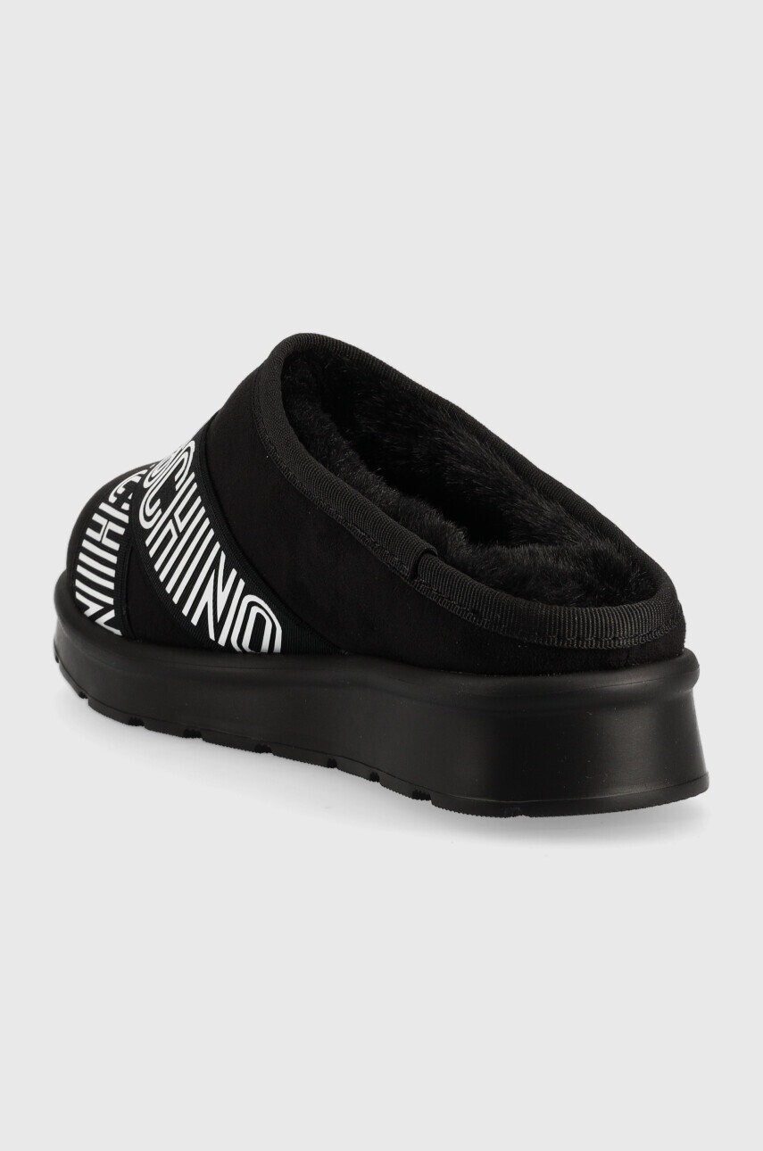 Love Moschino Пантофи в черно - Pepit.bg