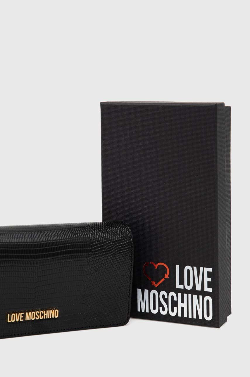 Love Moschino Портмоне дамски в розово - Pepit.bg