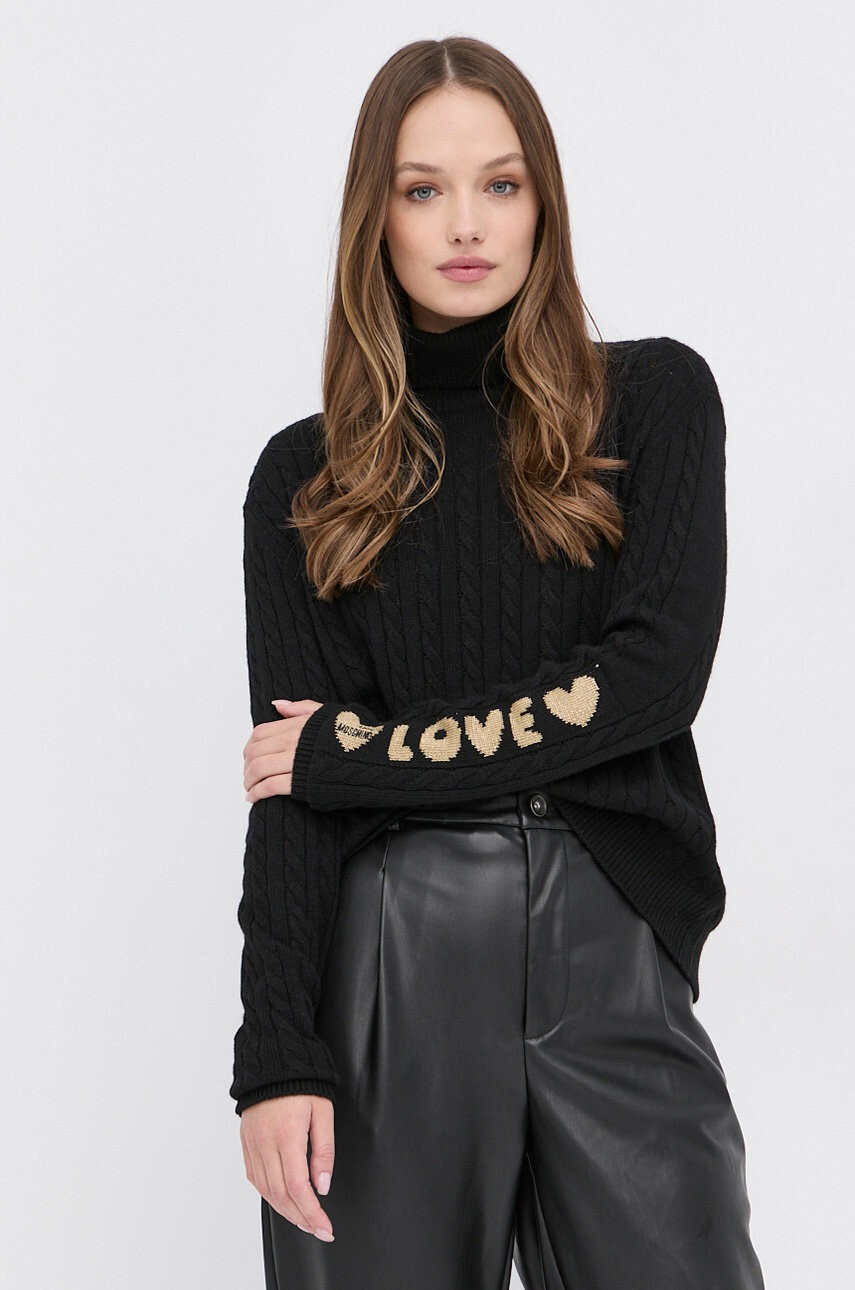 Love Moschino Пуловер с вълна - Pepit.bg