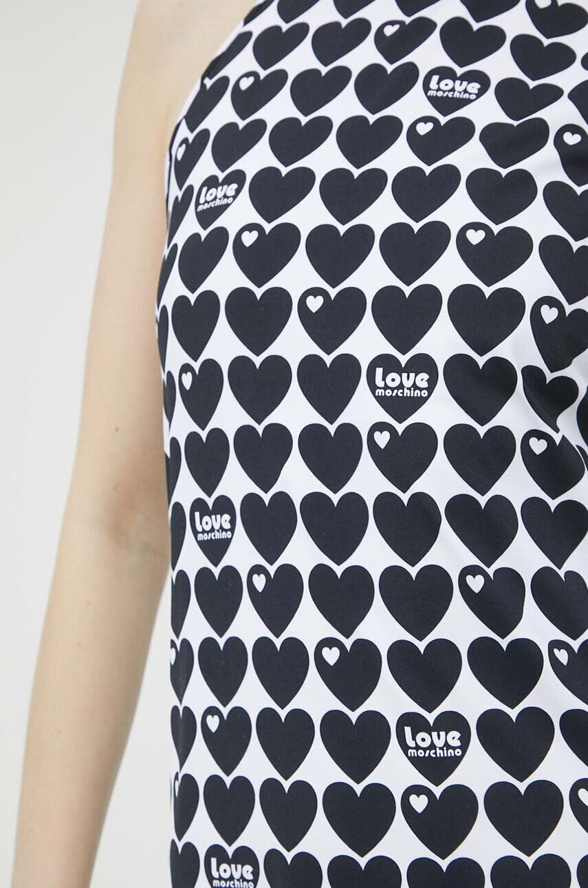 Love Moschino Рокля къс модел с кройка по тялото - Pepit.bg