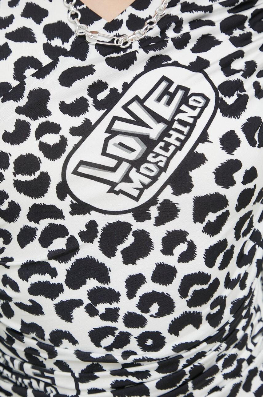 Love Moschino Рокля къс модел с кройка по тялото - Pepit.bg