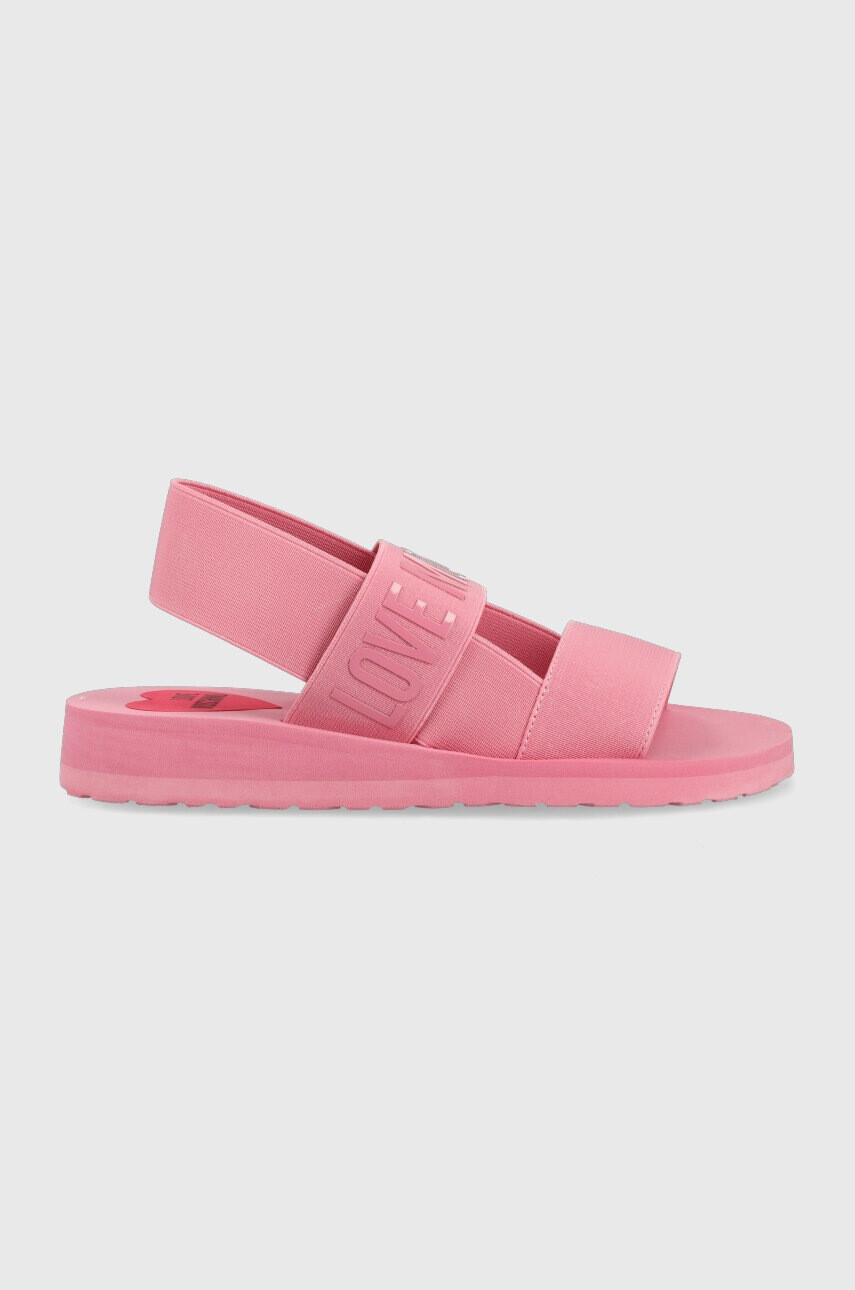 Love Moschino Сандали в розово JA16033G0GJN7618 - Pepit.bg