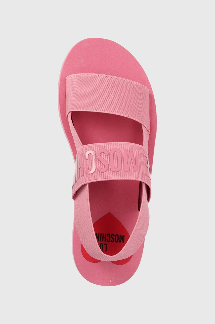 Love Moschino Сандали в розово JA16033G0GJN7618 - Pepit.bg