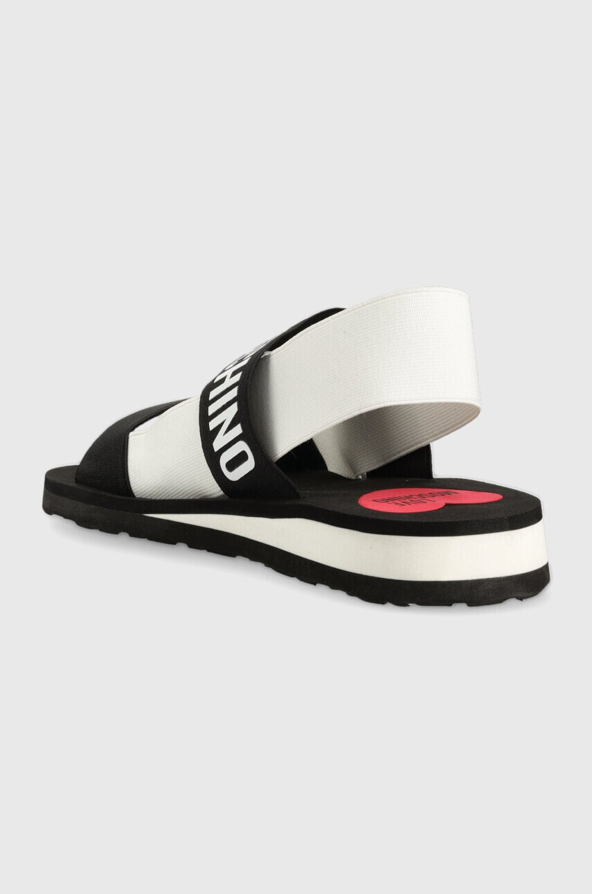 Love Moschino Сандали в сребристо JA16033G0GJN400A - Pepit.bg