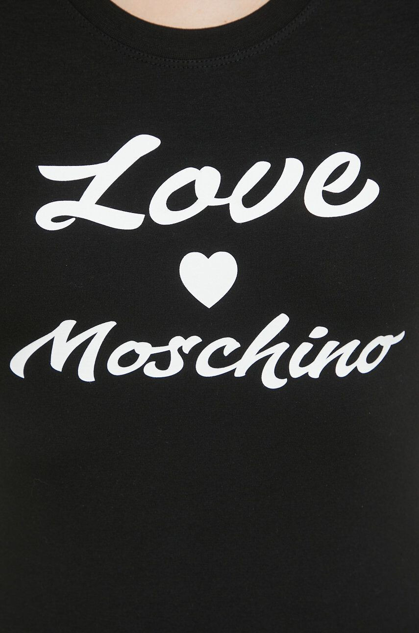 Love Moschino Тениска в бяло - Pepit.bg