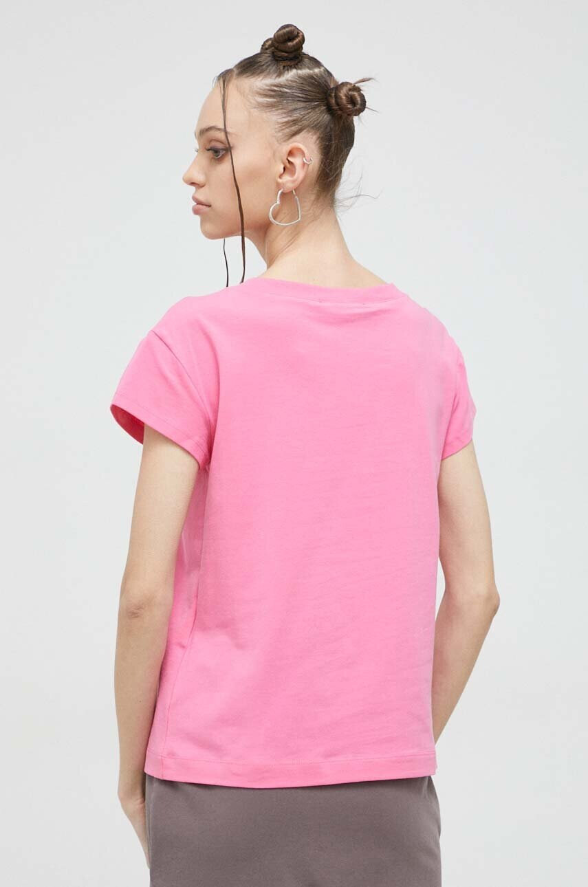 Love Moschino Тениска в розово - Pepit.bg