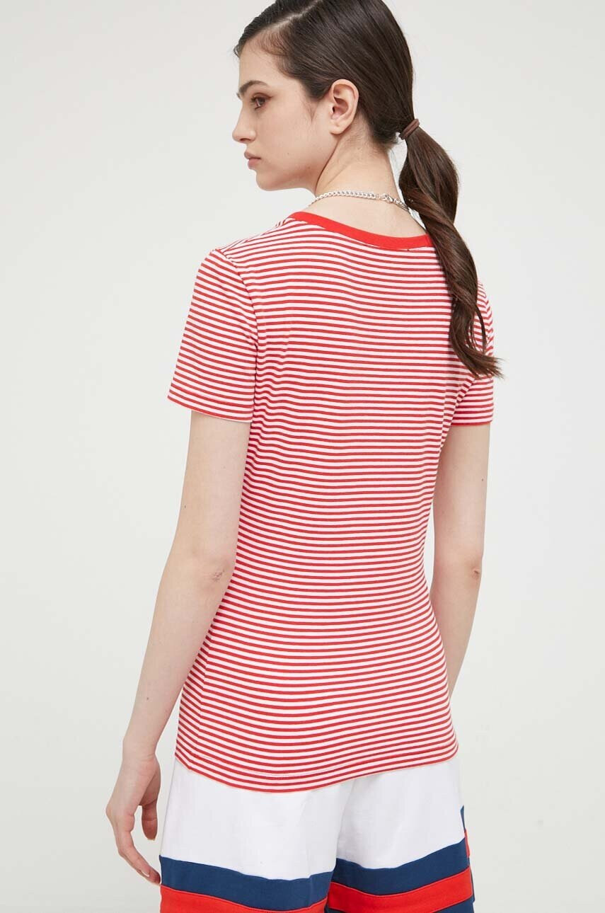 Love Moschino Тениска в червено - Pepit.bg