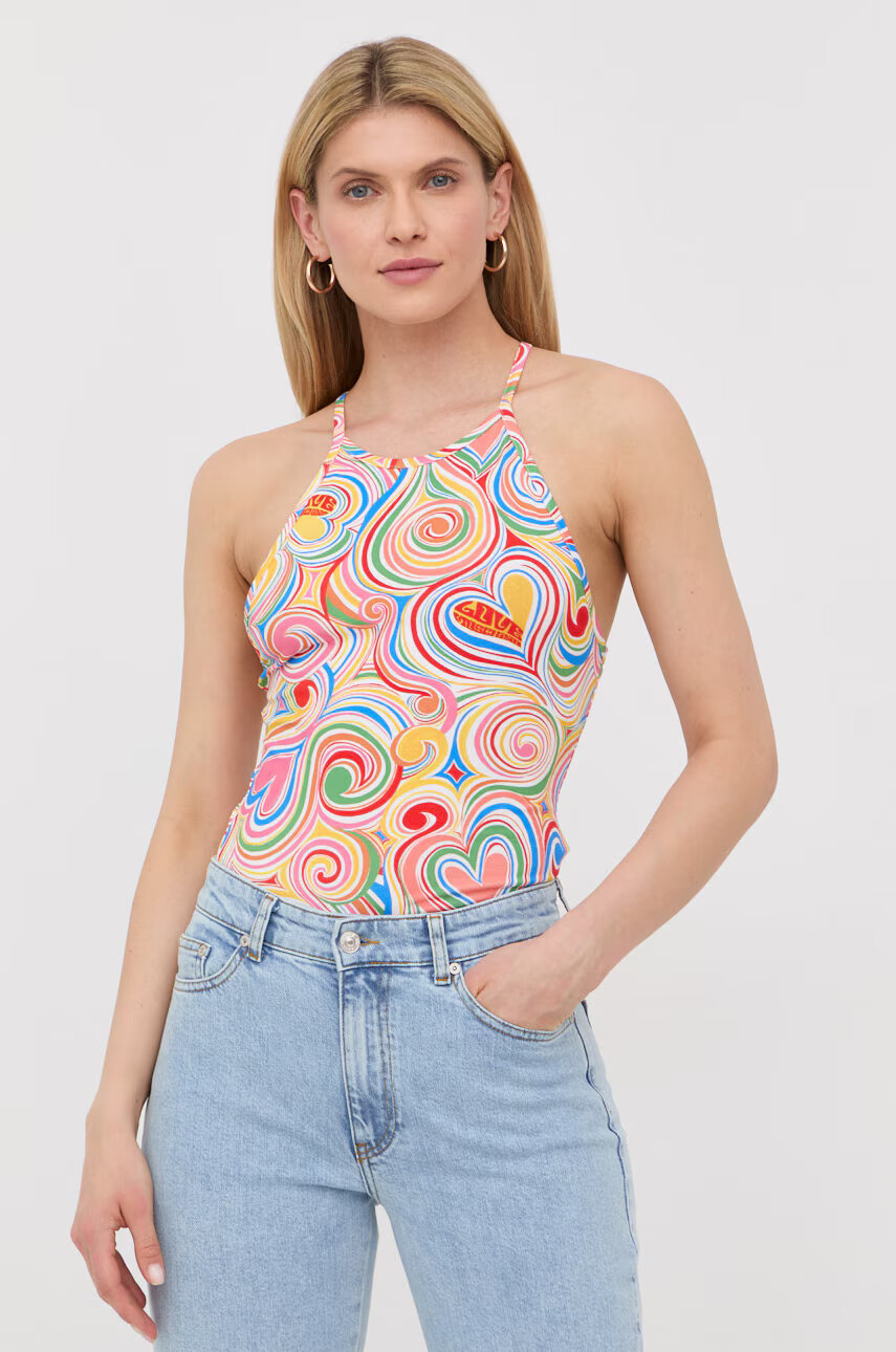 Love Moschino Топ дамски с гол гръб - Pepit.bg