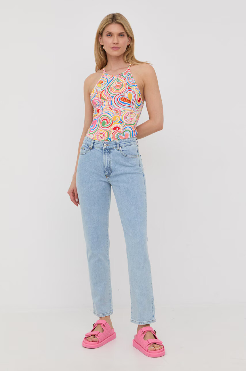 Love Moschino Топ дамски с гол гръб - Pepit.bg