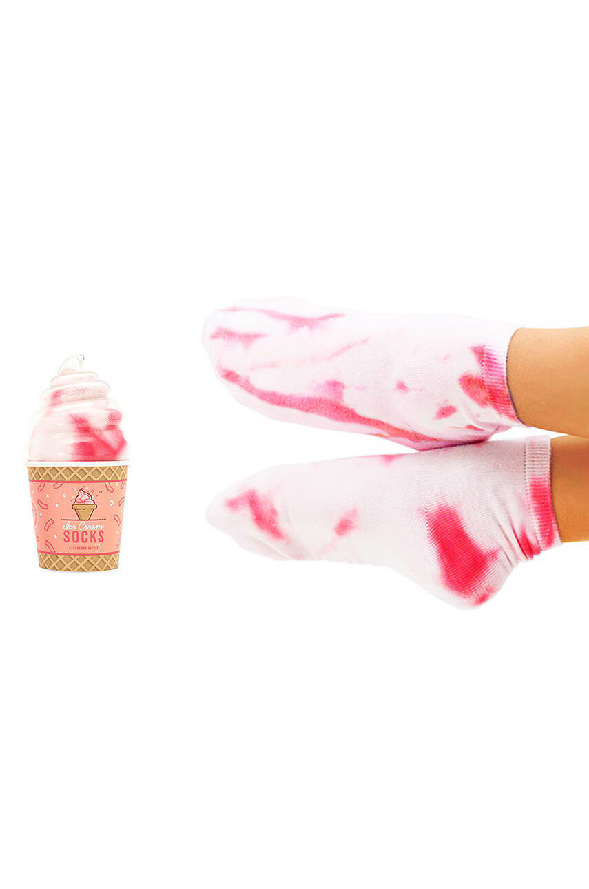 Luckies of London памучни чорапи Raspberry Ripple Ice Cream - Pepit.bg
