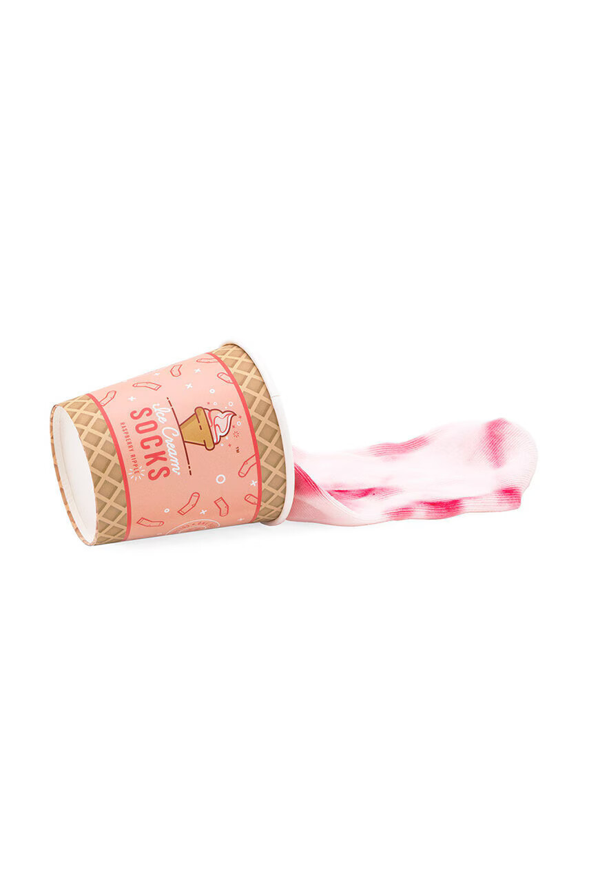 Luckies of London памучни чорапи Raspberry Ripple Ice Cream - Pepit.bg
