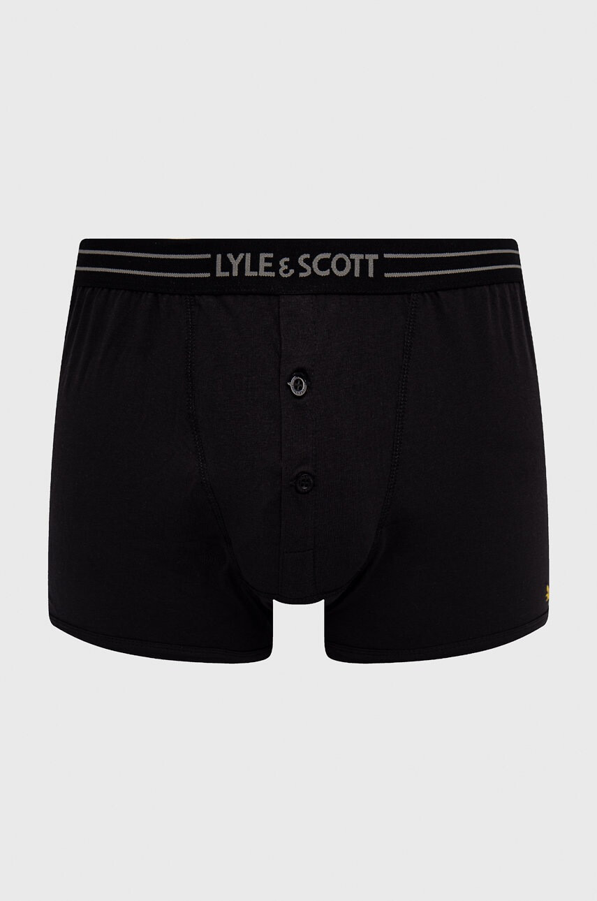 Lyle & Scott Боксерки (3 чифта) в черно - Pepit.bg