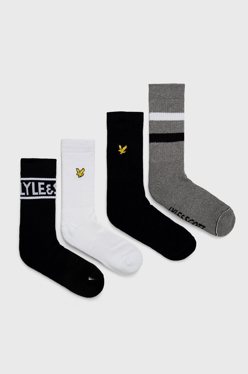 Lyle & Scott Чорапи (4 чифта) - Pepit.bg