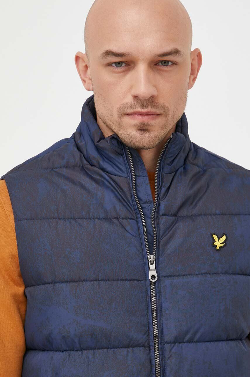 Lyle & Scott Елек мъжки в тъмносиньо със зимна изолация - Pepit.bg