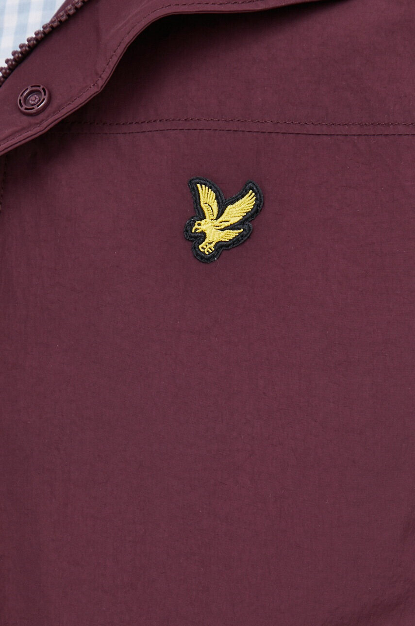 Lyle & Scott Яке в лилаво с преходна изолация - Pepit.bg
