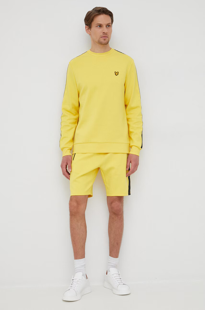 Lyle & Scott Къси панталони мъжко в жълто - Pepit.bg