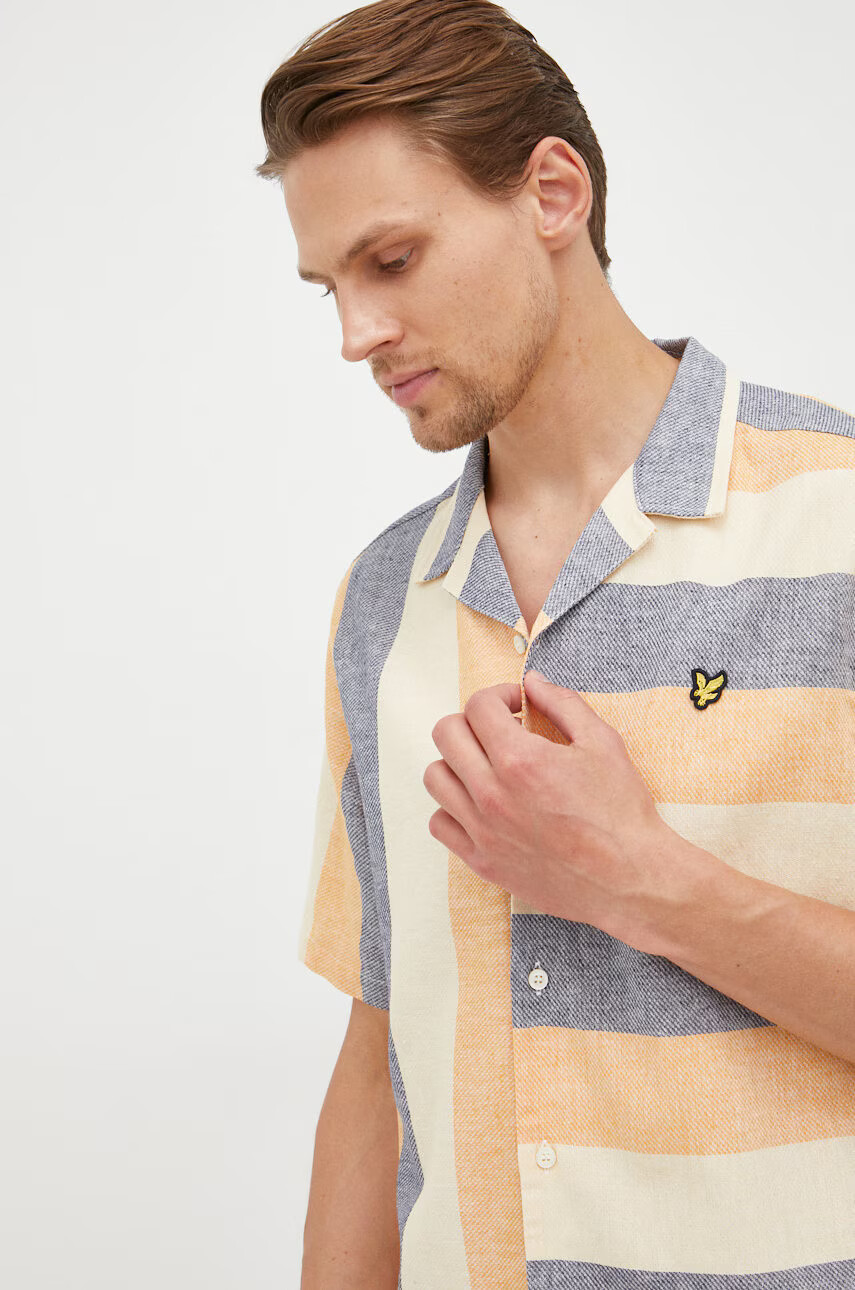Lyle & Scott Ленена риза - Pepit.bg