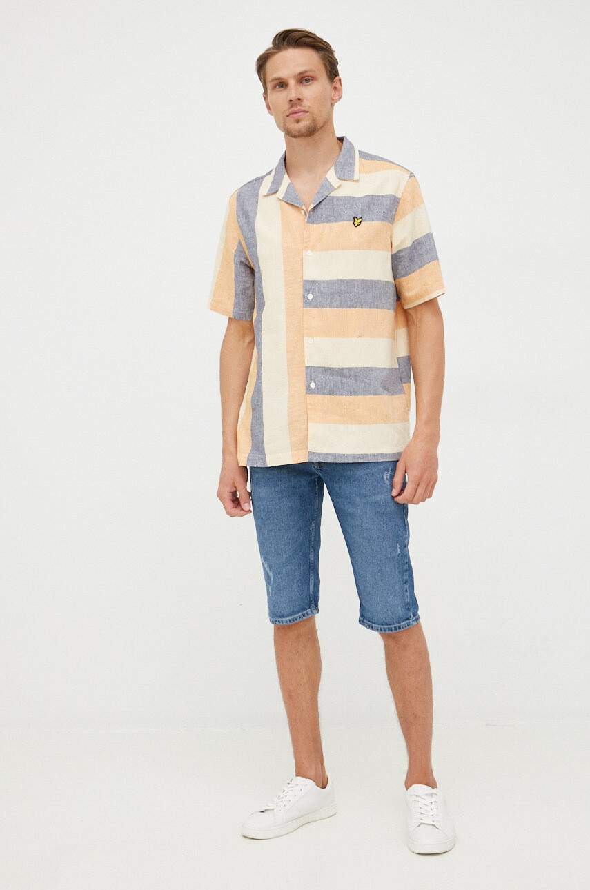 Lyle & Scott Ленена риза - Pepit.bg