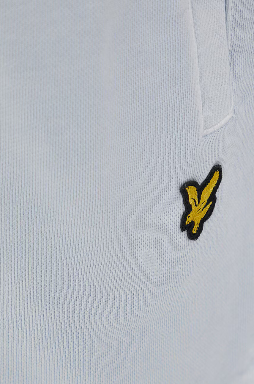 Lyle & Scott Памучен къс панталон в бежово - Pepit.bg