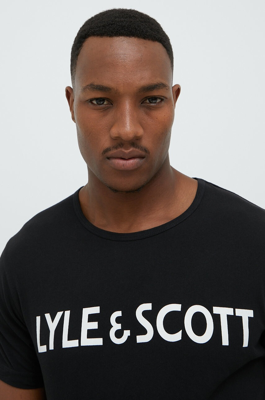 Lyle & Scott Памучна пижама - Pepit.bg