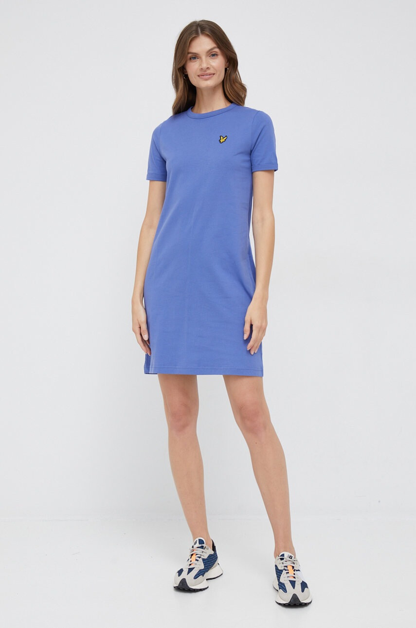 Lyle & Scott Памучна рокля - Pepit.bg