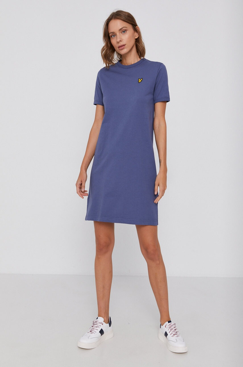 Lyle & Scott Памучна рокля - Pepit.bg