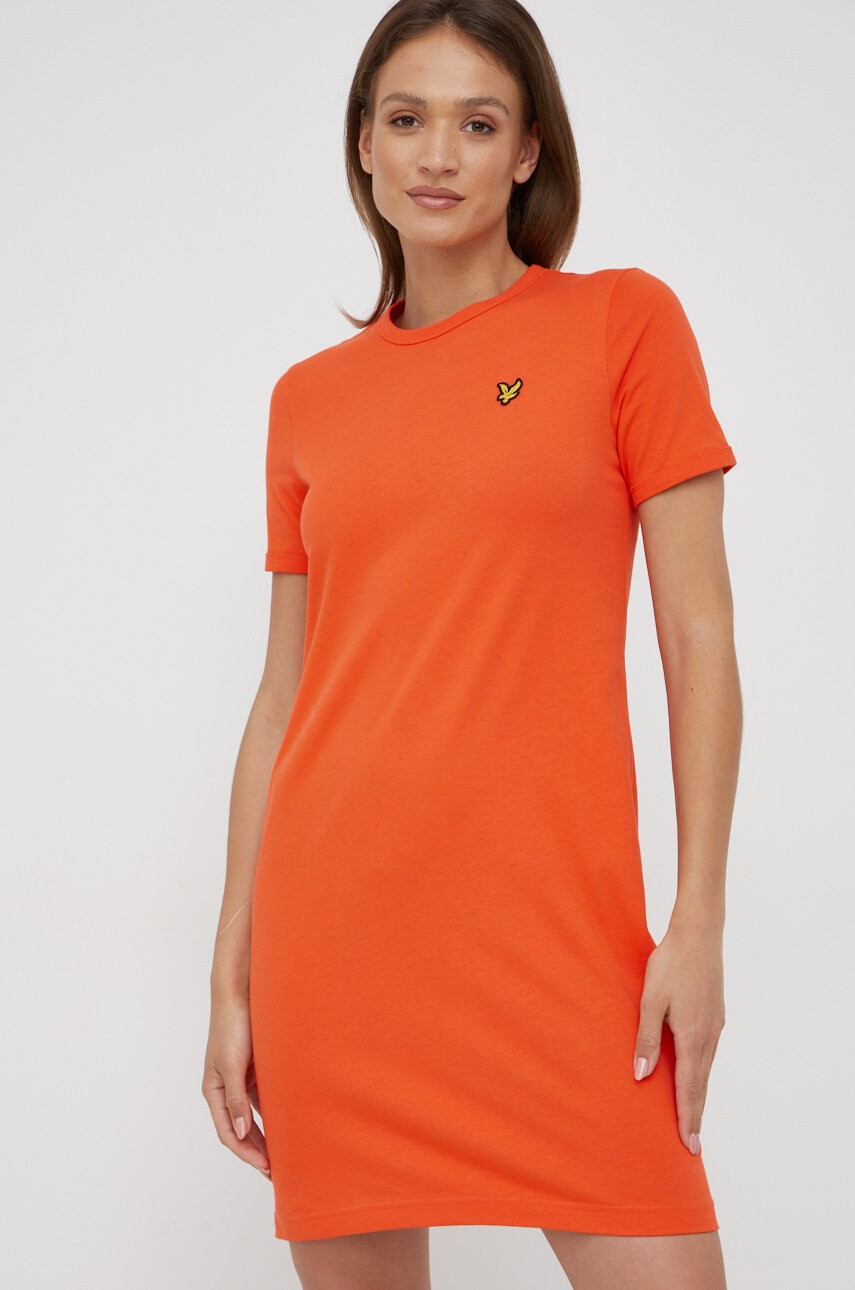Lyle & Scott Памучна рокля - Pepit.bg