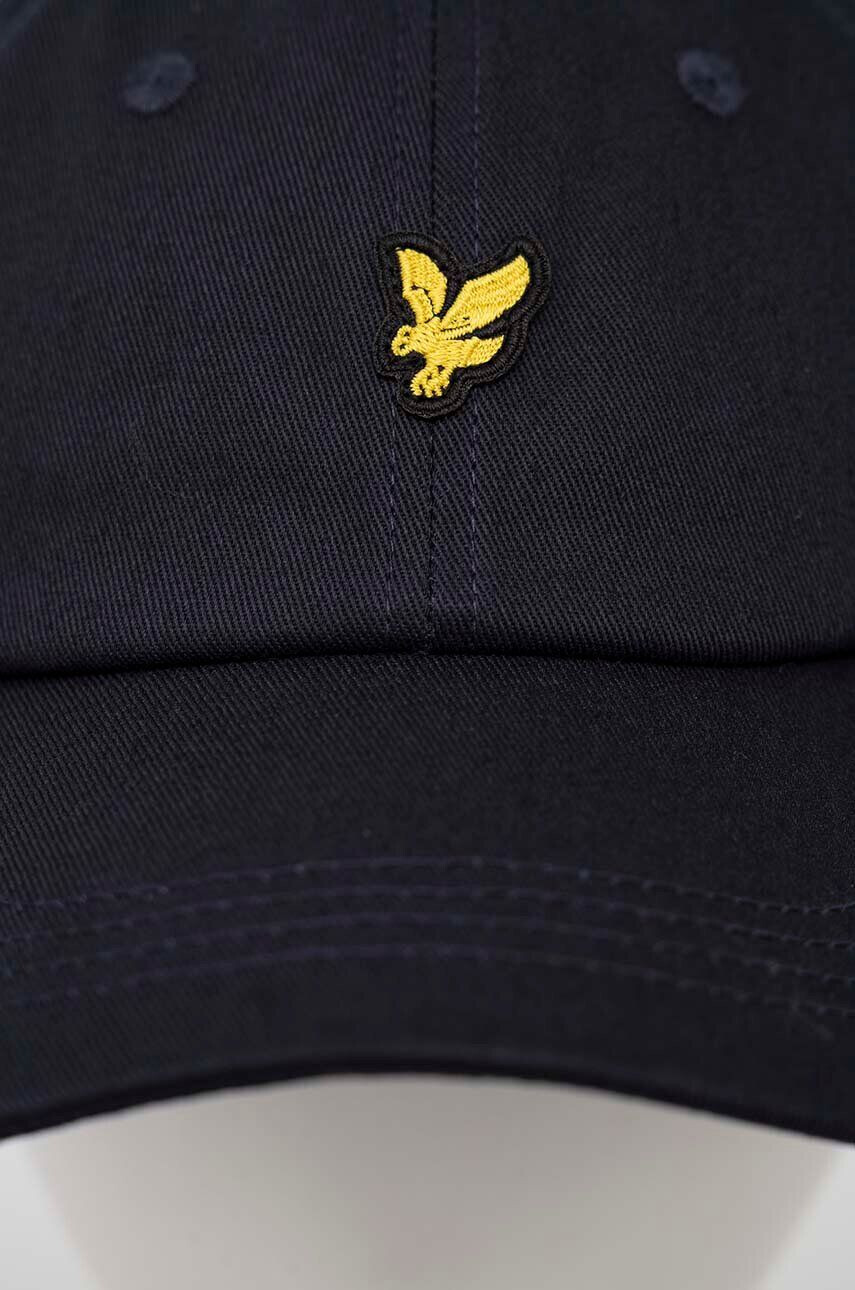 Lyle & Scott Памучна шапка с козирка - Pepit.bg