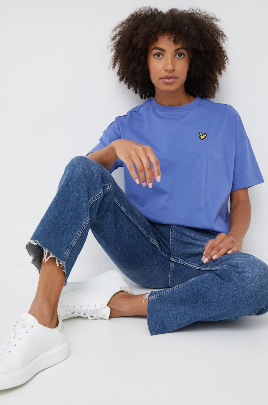 Lyle & Scott Памучна тениска - Pepit.bg