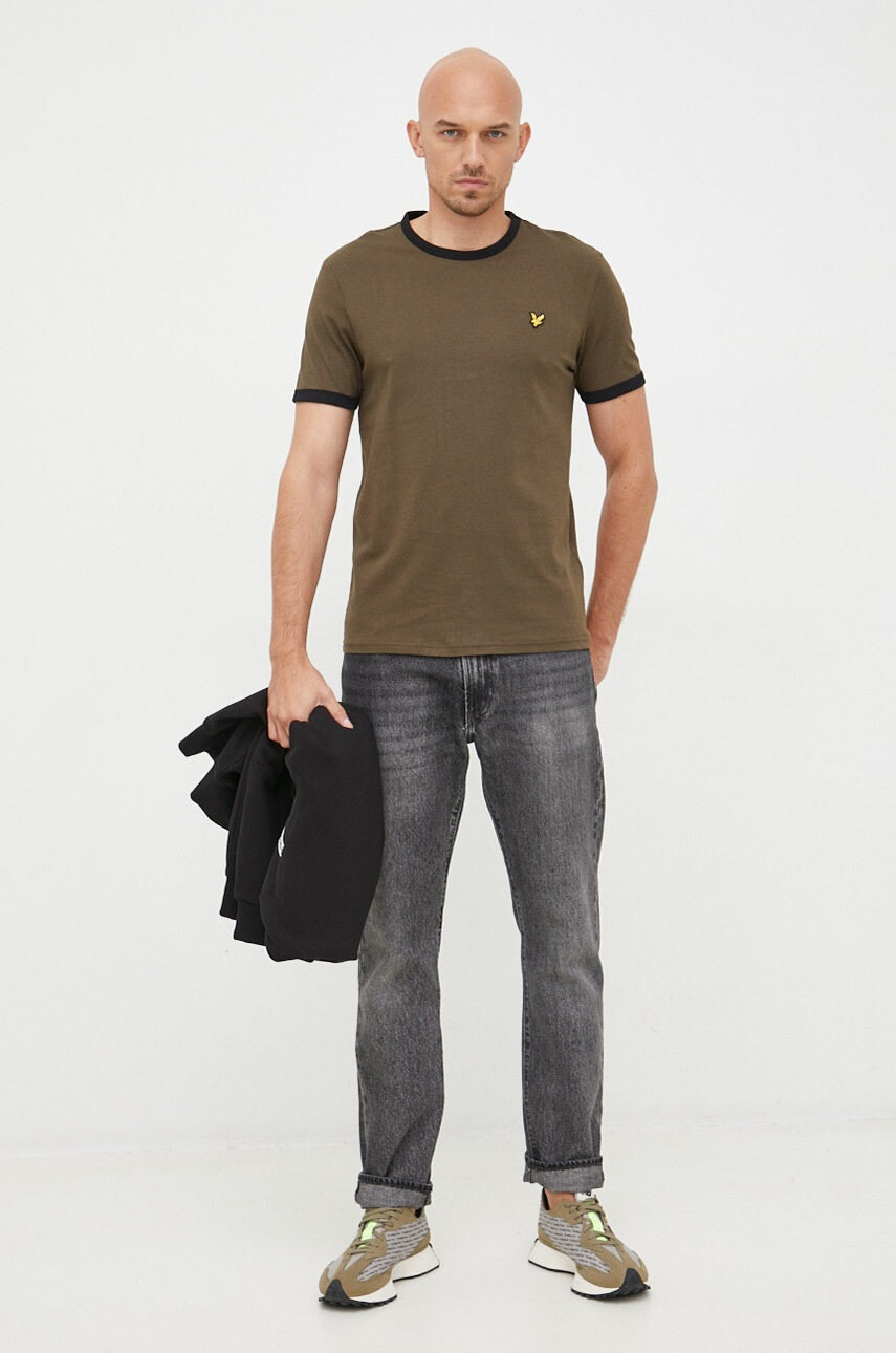 Lyle & Scott Памучна тениска - Pepit.bg