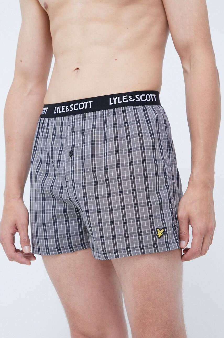 Lyle & Scott Памучни боксерки Lenny (3-pack) - Pepit.bg