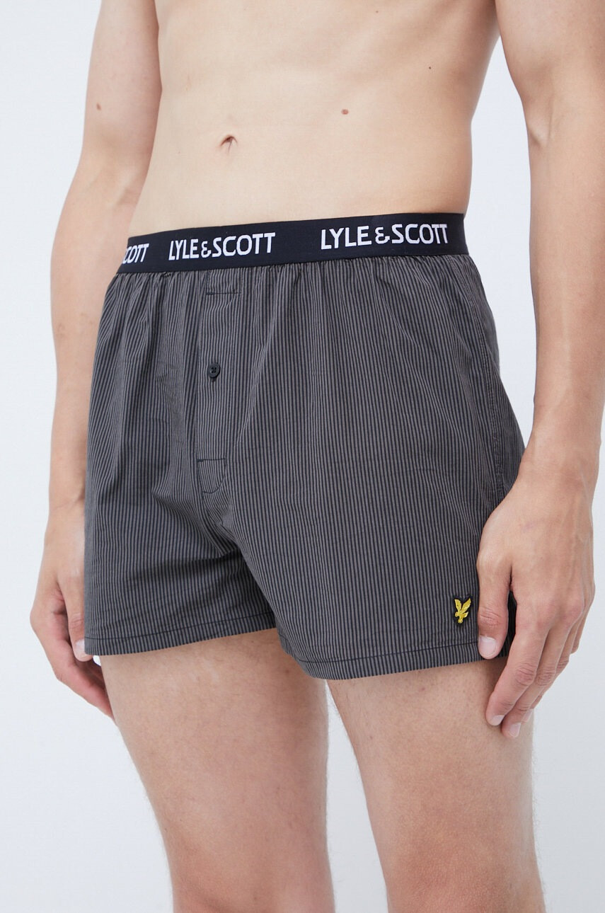 Lyle & Scott Памучни боксерки Lenny (3-pack) - Pepit.bg