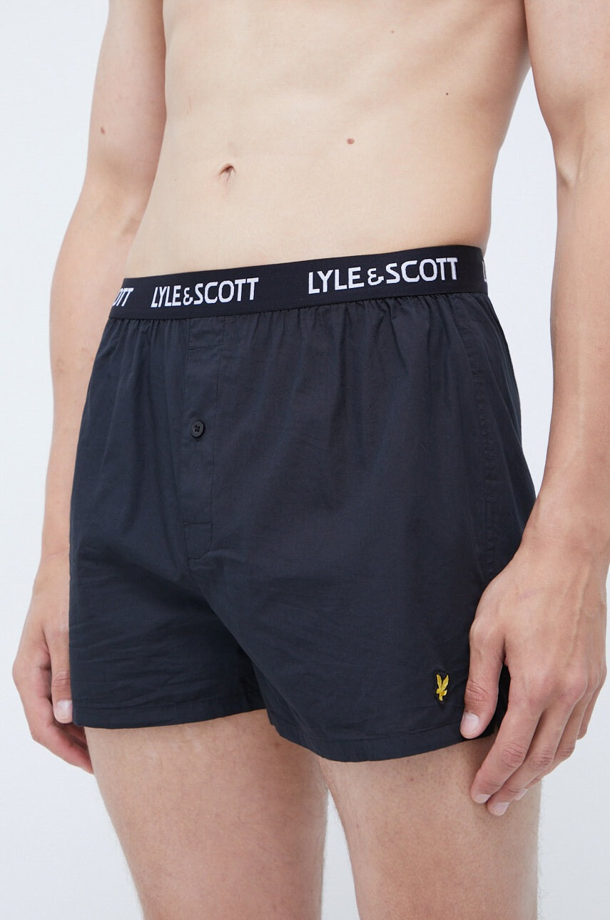 Lyle & Scott Памучни боксерки Lenny (3-pack) - Pepit.bg