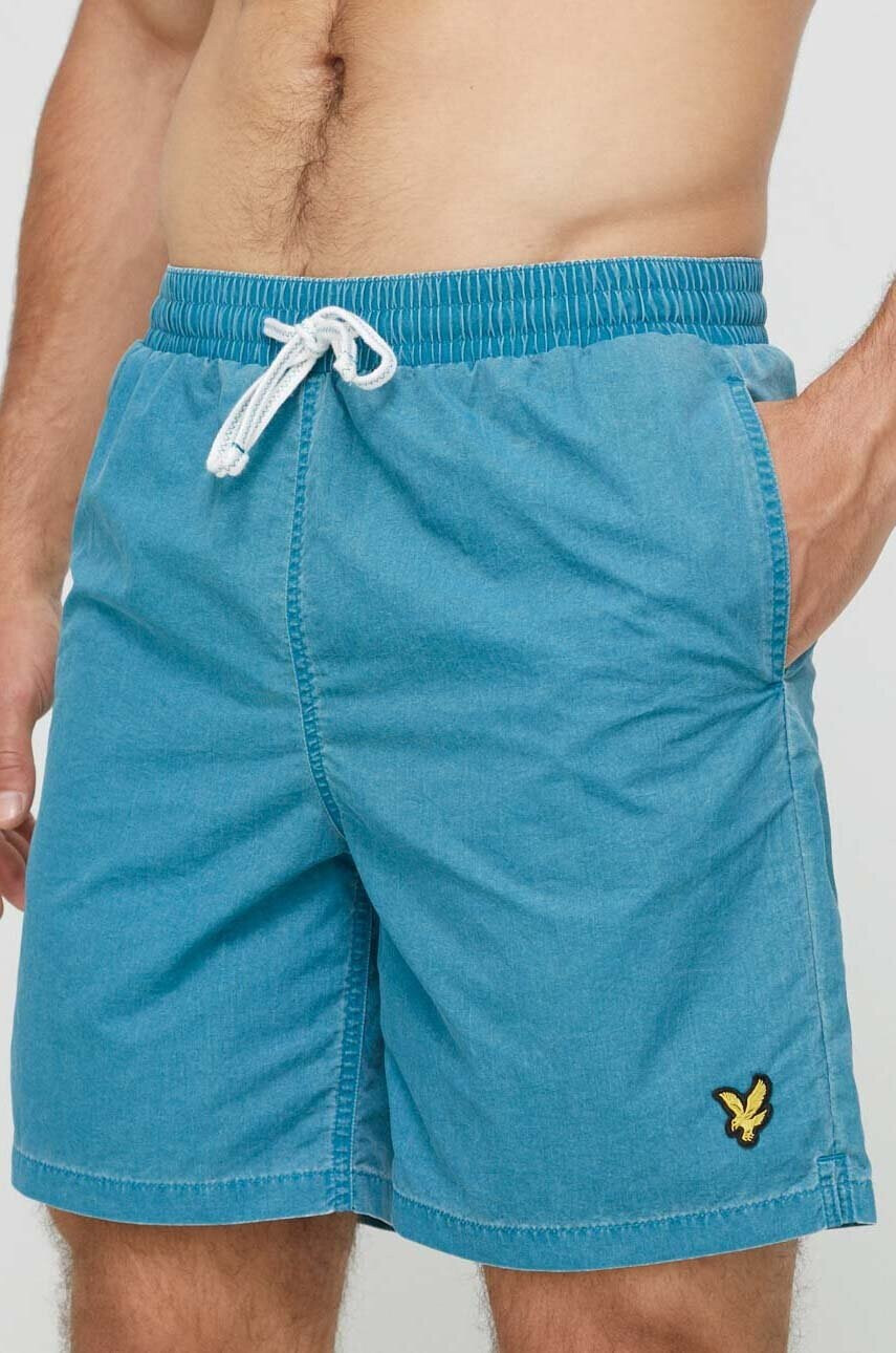 Lyle & Scott Плувни шорти в синьо - Pepit.bg