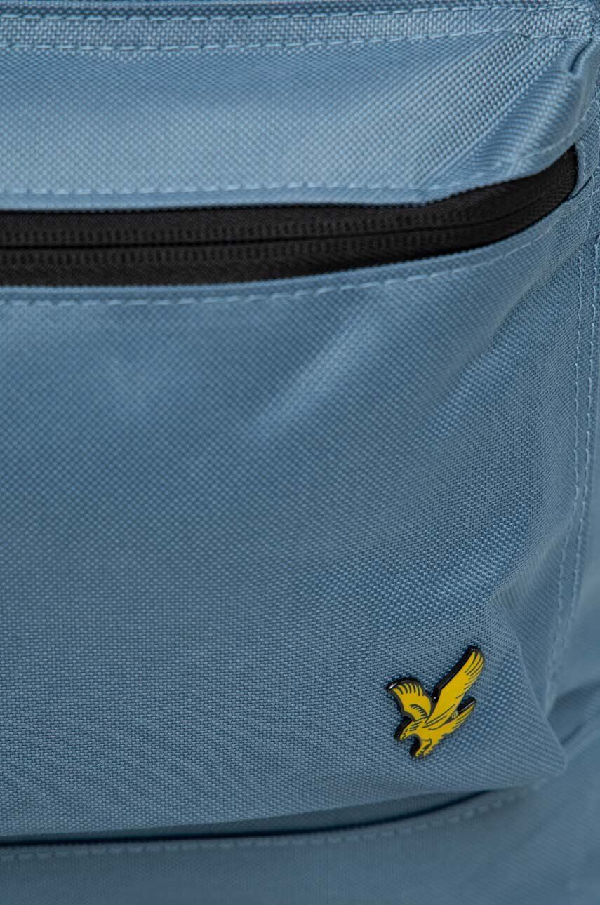 Lyle & Scott Раница в синьо голям размер с изчистен дизайн - Pepit.bg