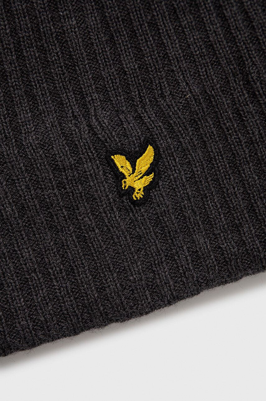 Lyle & Scott Шапка в сиво от вълна - Pepit.bg