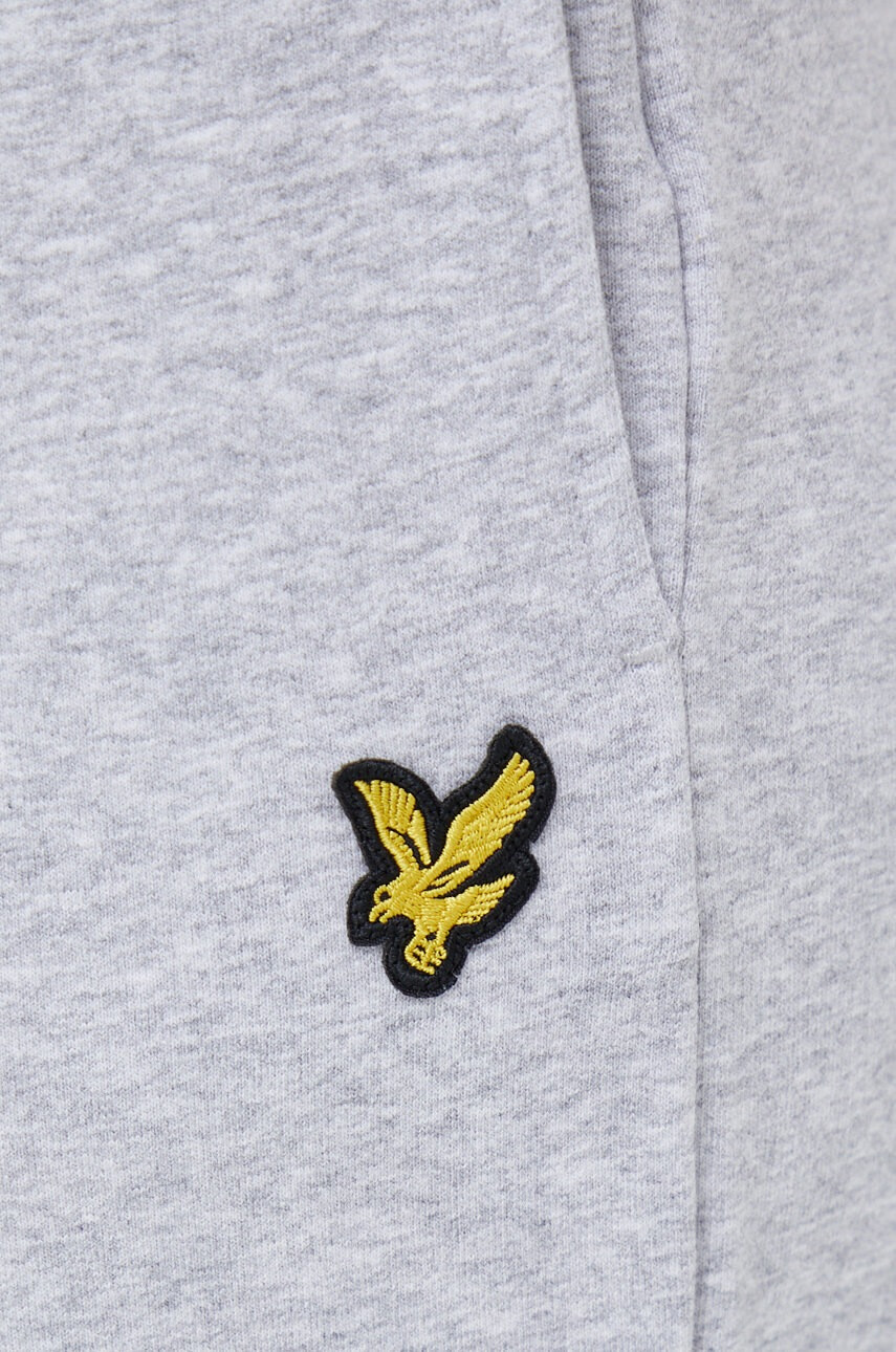 Lyle & Scott Спортен панталон в сиво с изчистен дизайн - Pepit.bg