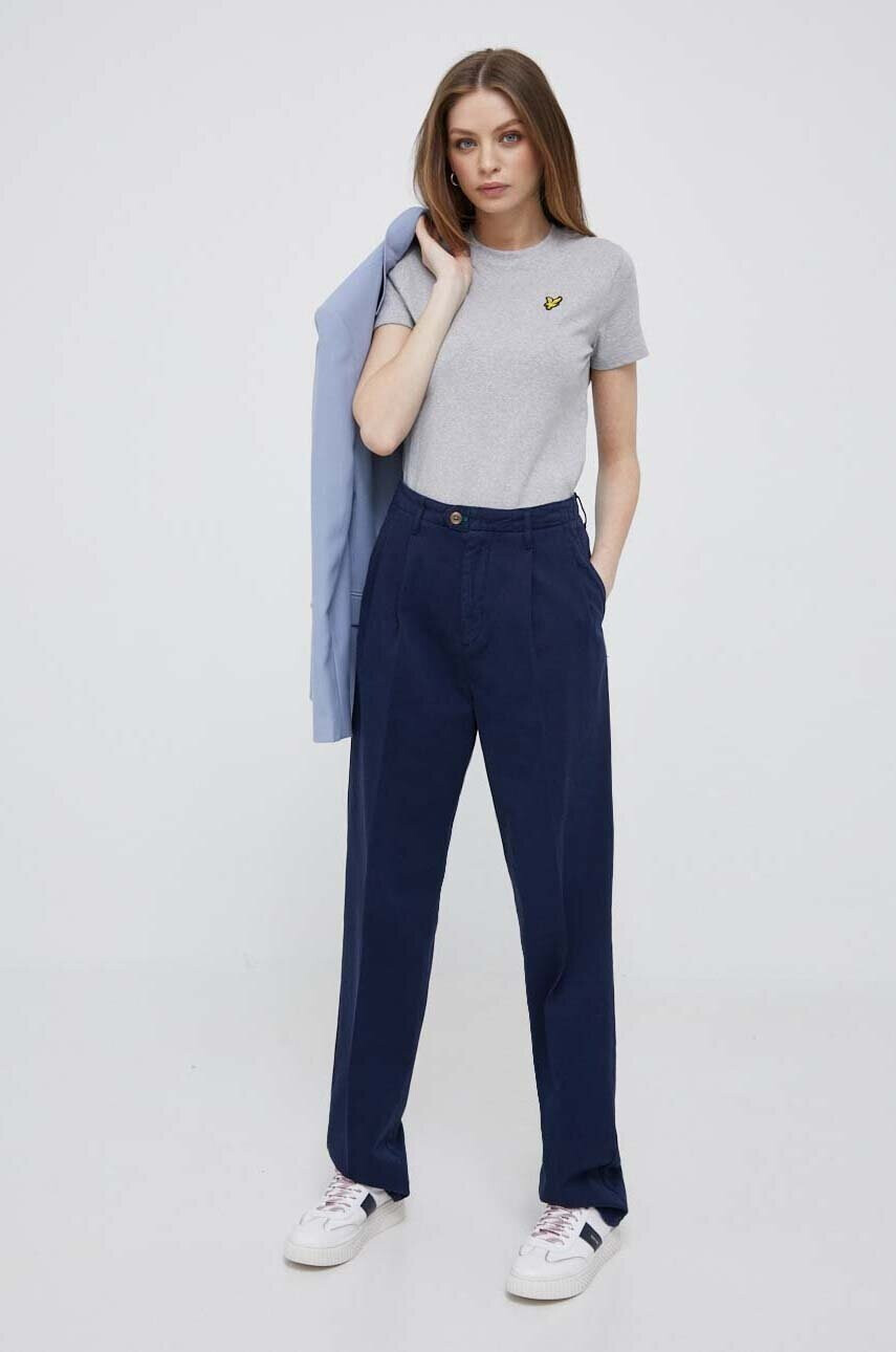 Lyle & Scott Тениска в сиво - Pepit.bg
