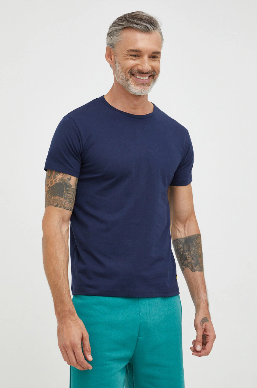 Lyle & Scott Тениска в лилаво - Pepit.bg