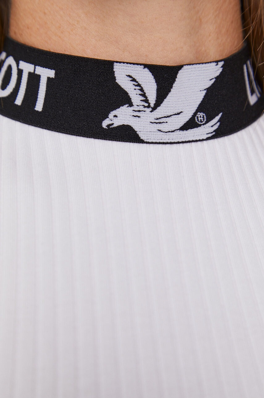 Lyle & Scott Тениска дамска в бяло - Pepit.bg