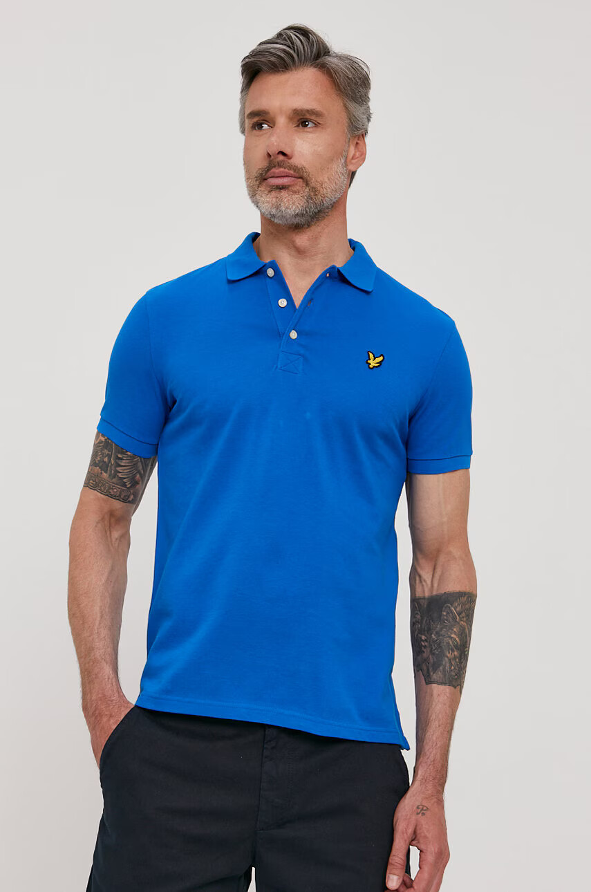 Lyle & Scott Тениска с яка - Pepit.bg