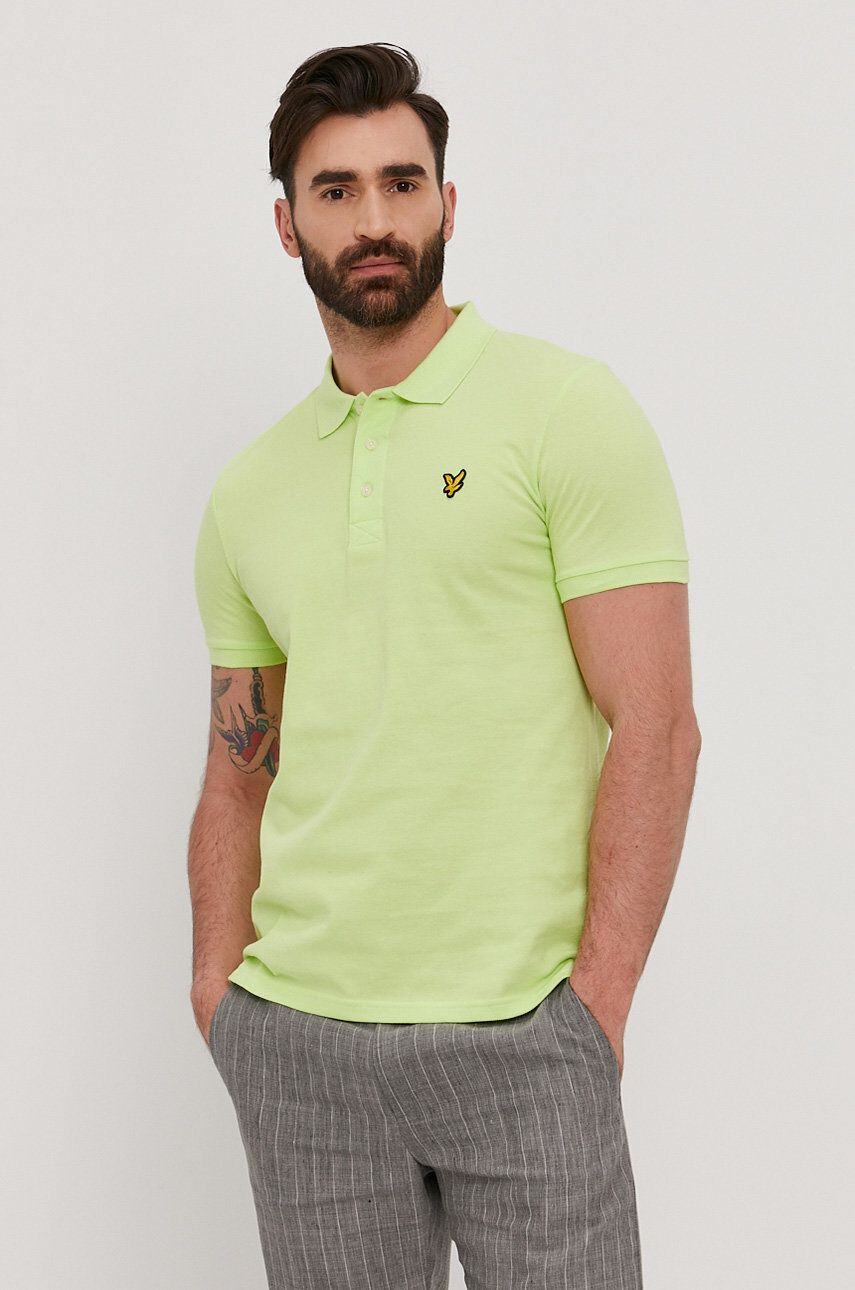 Lyle & Scott Тениска с яка - Pepit.bg